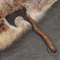 Топор кованый, тактический "Сварог" ст 45, рукоять - ясень Топор кованый, тактический "Сварог" ст 45, рукоять - ясень