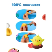 Лёгкий пластилин &laquo;Лепи Легко&raquo;, набор 36 шт., 12 цв.