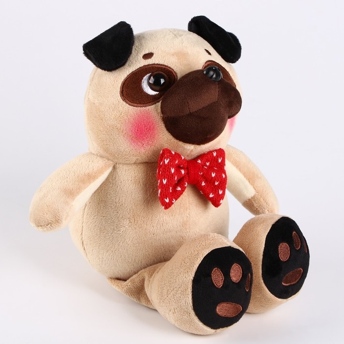 Мягкая игрушка &laquo;Боня&raquo;, галстук-бабочка, 25 см