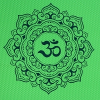 Коврик для йоги &laquo;Мандала&raquo;, 173 х 61 х 0,4 см.