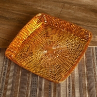 Корзинка для фруктов "Аниса" алюминий, 51х50х8 см