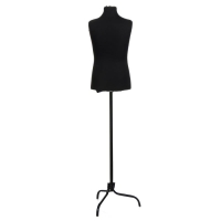 Манекен портновский на стойке &laquo;Детский&raquo; 76&times;68&times;78 см, длина 55, цвет чёрный