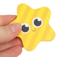 Набор для игры в ванне &laquo;Рыбалка: Веселые рыбки&raquo;, сачок, 3 мягких стикера, виды и цвет МИКС