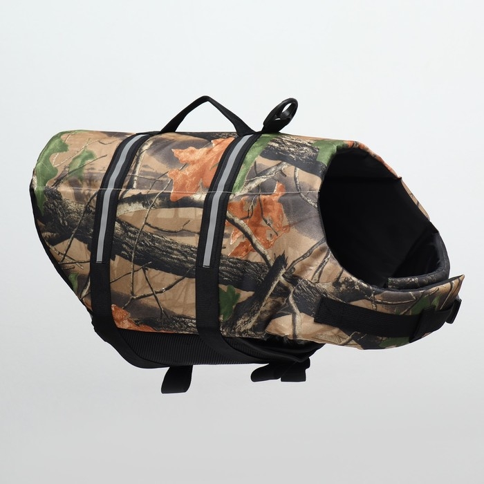 Спасательный жилет для собак 40-50 кг, размер XXL (ДС 48, ОГ 88-124, ОШ 62-90 см) Спасательный жилет для собак 40-50 кг, размер XXL (ДС 48, ОГ 88-124, ОШ 62-90 см)