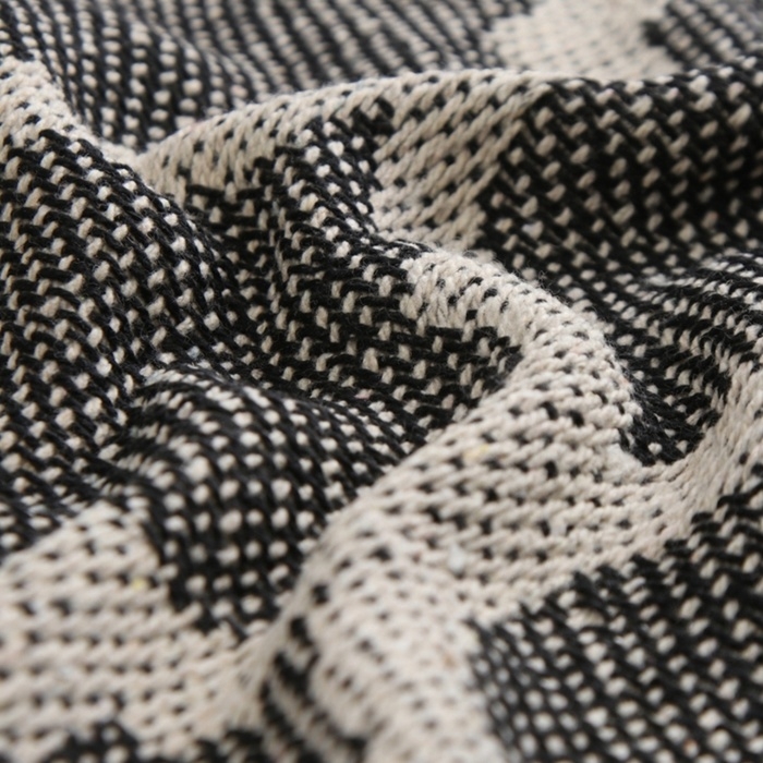 Плед SL Home "Марокко" 125*150 см, цв.серый, 100% хлопок