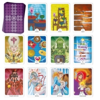 Таро на Хэллоуин «Зеркало души», 78 карт (6х9 см), 16+ Таро на Хэллоуин «Зеркало души», 78 карт (6х9 см), 16+