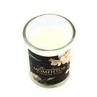 Свеча с наклейкой &laquo;Волшебных моментов&raquo;, аромат дыня,5х6х5 см