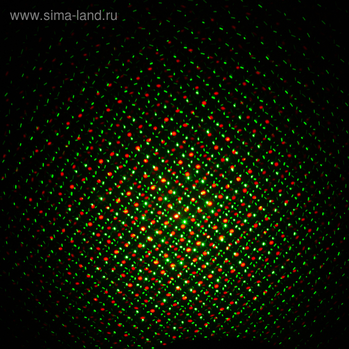 Световой прибор «Точки» 5 см, лазер, свечение красное/зелёное, 3 В Световой прибор «Точки» 5 см, лазер, свечение красное/зелёное, 3 В