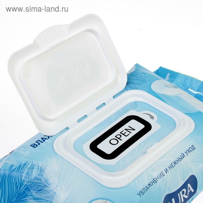 Туалетная бумага влажная Аura, 80 шт. Туалетная бумага влажная Аura, 80 шт.