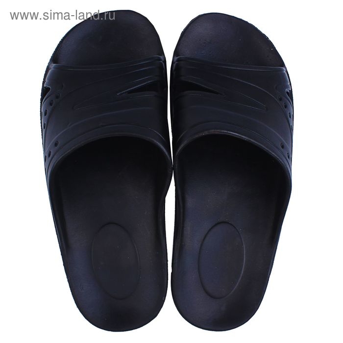 Сланцы мужские &laquo;Отель&raquo; цвет чёрный, размер 45-46