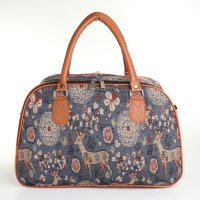 Сумка дорожная женская, 2 отдела на молниях, длинный ремень, цвет разноцветный Сумка дорожная женская, 2 отдела на молниях, длинный ремень, цвет разноцветный