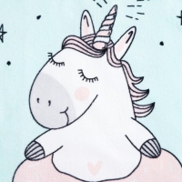 Полотенце-пончо детское махровое Крошка Я "Единорог", 60*120см, 100% хлопок, 300гр/м2 Полотенце-пончо детское махровое Крошка Я "Единорог", 60*120см, 100% хлопок, 300гр/м2