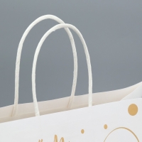 Пакет подарочный крафтовый, упаковка, &laquo;Мишка&raquo;, 32 х 28 х 15 см