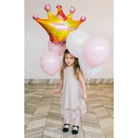 Воздушный шар фольгированный 24" &laquo;Корона&raquo;, без подложки