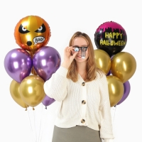 Набор воздушных шаров «Хэллоуин»: 14 шаров, очки Набор воздушных шаров «Хэллоуин»: 14 шаров, очки