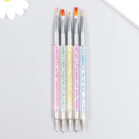 Инструменты для моделирования и придания формы с кистями "Слюда" набор 5 шт 15 см Инструменты для моделирования и придания формы с кистями "Слюда" набор 5 шт 15 см