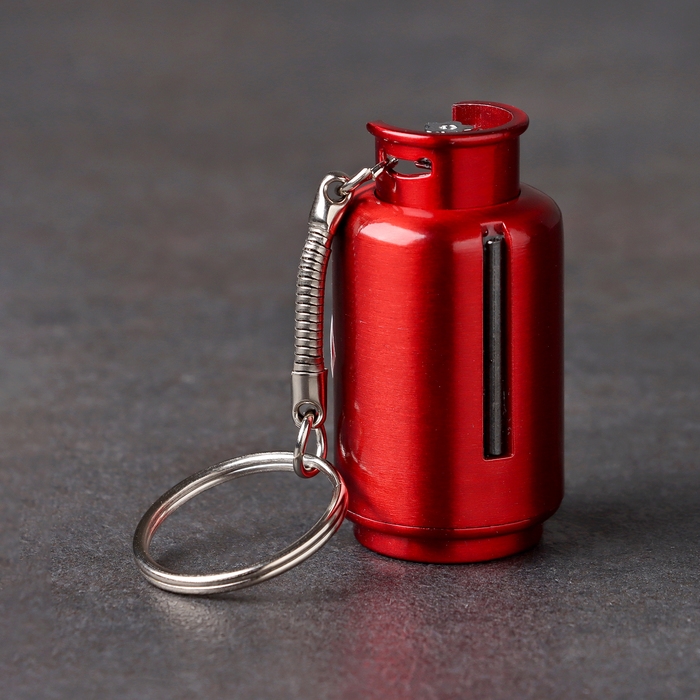 Вечная спичка Вечная спичка "Баллон" туристическая, с кольцом, красная