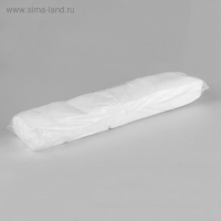 Набор одноразовых воротничков, без липкого слоя, 7 &times; 40 см, 100 шт, цвет белый