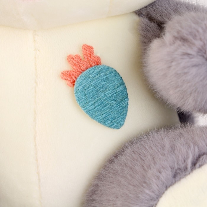 Мягкая игрушка «Зайка», 21 см, серая Мягкая игрушка «Зайка», 21 см, серая