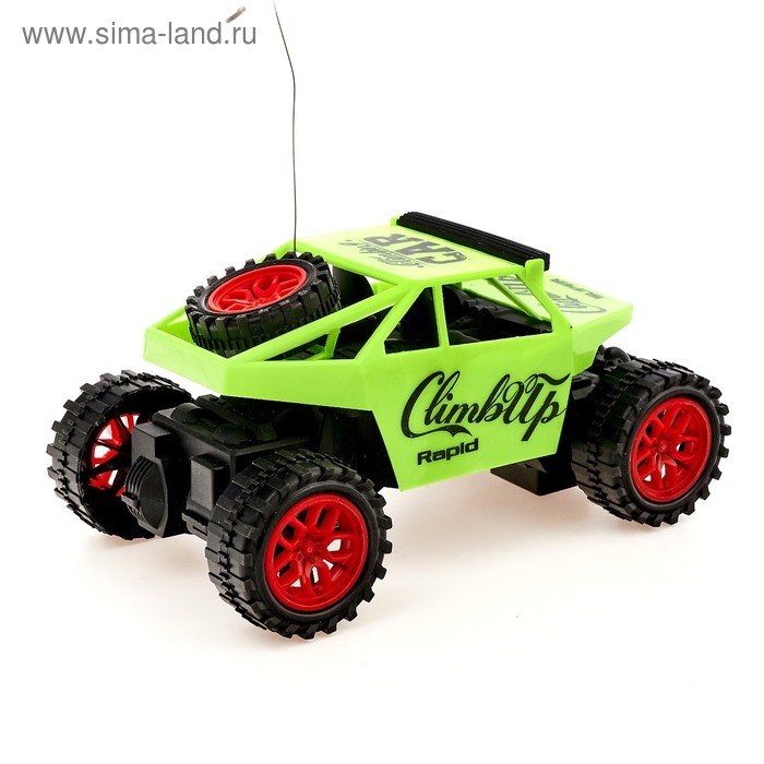 Джип радиоуправляемый &laquo;Багги&raquo;, работает от батареек, цвета МИКС