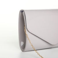 Сумка-клатч на клапане, цвет серый Сумка-клатч на клапане, цвет серый