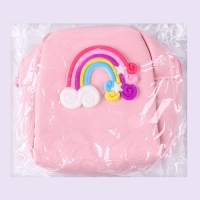 Сумка для куклы «Радуга», цвет розовый Сумка для куклы «Радуга», цвет розовый