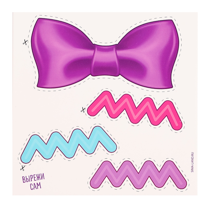 Декор на стену &laquo;Девочка&raquo;, 5 карточек в комплекте