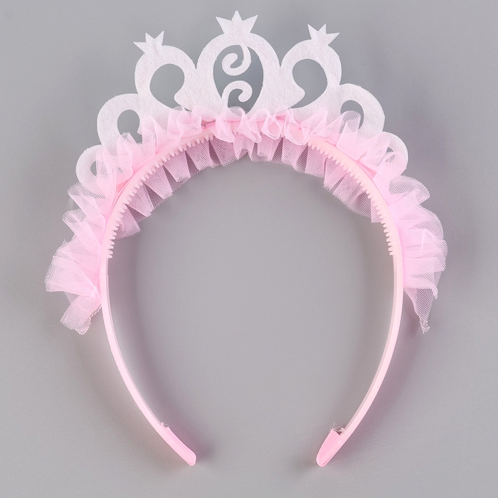 Карнавальный набор &laquo;Стильная принцесса&raquo;, ободок, платье с русалкой, рост 104-110 см