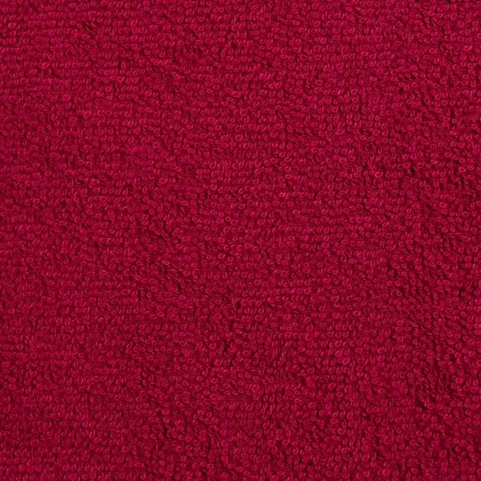 Набор махровых декоративных салфеток Этель "Вид 2" 30х30см-3шт, цвет бордовый, 100% хлопок