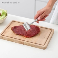 Молоток для мяса Доляна &laquo;Саган&raquo;, 20 см, 148 гр, цвет серебристый