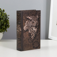Сейф дерево книга "Филин" 21х13х5 см