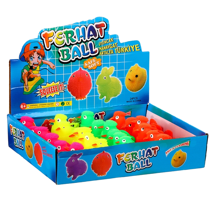 Ёжка «Голубь» световой, цвета МИКС Ёжка «Голубь» световой, цвета МИКС