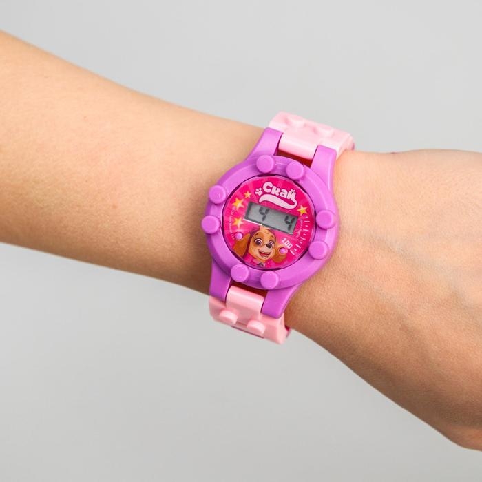 Часы наручные лего с ремешком-конструктором Часы наручные лего с ремешком-конструктором