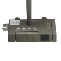 Душевая система ZEIN Z3896, верхняя и ручная лейка, ПВХ шланг, экран температуры, графит Душевая система ZEIN Z3896, верхняя и ручная лейка, ПВХ шланг, экран температуры, графит