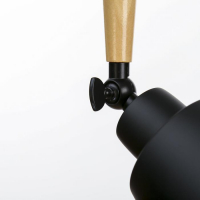 Спот "Цилиндр малый" 1x40Вт E27 черный 12х20х20 см Спот "Цилиндр малый" 1x40Вт E27 черный 12х20х20 см