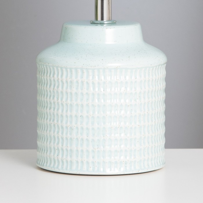 Лампа настольная Лампа настольная "Катрина" 1х40Вт Е14 зеленый 13х13х25см