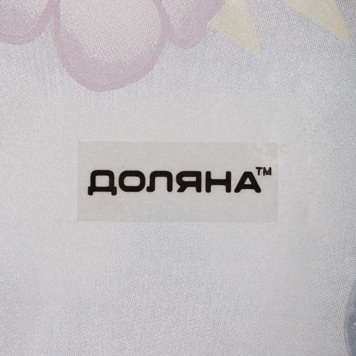 Блюдо стеклянное сервировочное Доляна &laquo;Цветочный кролик&raquo;, 21&times;13,5&times;1,8 см