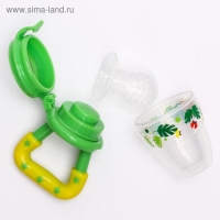 Ниблер для прикорма с силиконовой сеточкой «ТРЕНД. Леопард» Ниблер для прикорма с силиконовой сеточкой «ТРЕНД. Леопард»