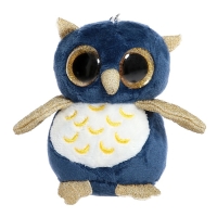 Мягкая игрушка &laquo;Сова&raquo;, на брелоке, цвета МИКС