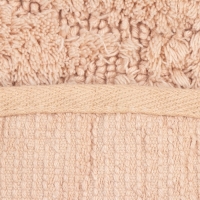 Ковер Этель "Zig-Zag" &Oslash; 100 см, бежевый,  70% хлопок, 30% п/э, 1500 г/м2