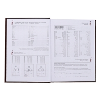 Ежедневник недатированный А5+, 136 листов Ideal new, обложка бумвинил, коричневый