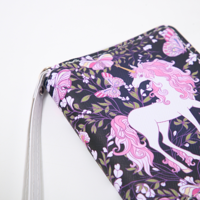 Кошелёк детский на молнии «Выбражулька», цвет фиолетовый Кошелёк детский на молнии «Выбражулька», цвет фиолетовый