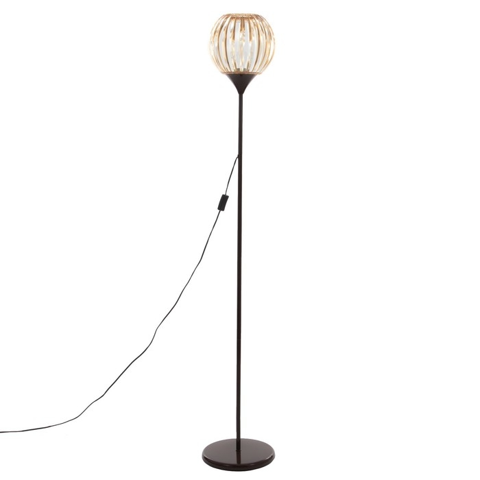 Торшер Клауди 1х15Вт Е27 коричневый 27,5х27,5х160см Торшер Клауди 1х15Вт Е27 коричневый 27,5х27,5х160см