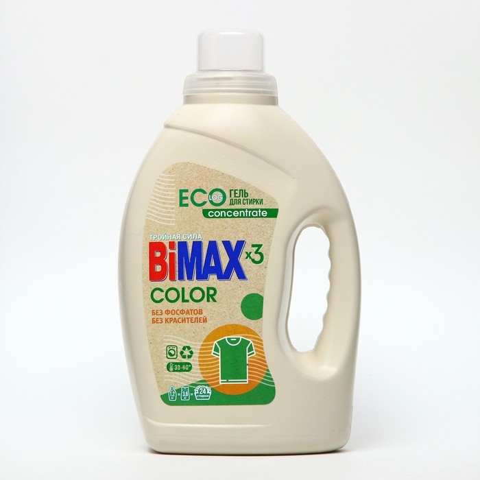 Гель для стирки BiMAX Эко концентрат Color.1,2 л Гель для стирки BiMAX Эко концентрат Color.1,2 л