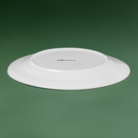 Тарелка новогодняя Доляна «Рождественский вечер», d=25,5 см, фарфор, цвет белый Тарелка новогодняя Доляна «Рождественский вечер», d=25,5 см, фарфор, цвет белый