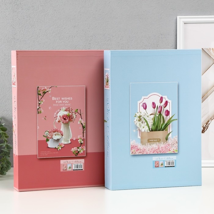 Фотоальбом на 300 фото 10х15 см "Ранняя весна" МИКС 23,5х5,5х33,5 см