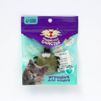 Игрушка для кошек &laquo;Жучок&raquo; из кошачьей мяты, 4 х 3.5 см