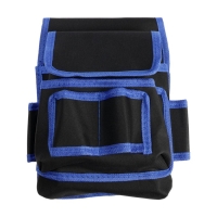 Сумка-пояс для инструментов ТУНДРА, одинарная, 2 кармана, 4 петли Сумка-пояс для инструментов ТУНДРА, одинарная, 2 кармана, 4 петли