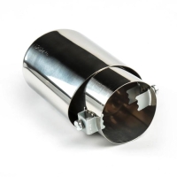 Насадка на глушитель 140×65 мм, посадочный 63 мм Насадка на глушитель 140×65 мм, посадочный 63 мм