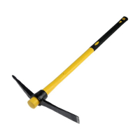 Кирка ТУНДРА, кованая, фиберглассовая рукоятка 900 мм, 1500 г Кирка ТУНДРА, кованая, фиберглассовая рукоятка 900 мм, 1500 г